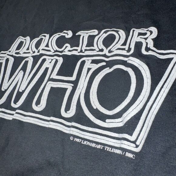 Vintage Doctor Who 1987 Extra Large Screen Stars Bubble Print - Picture 6 of 13